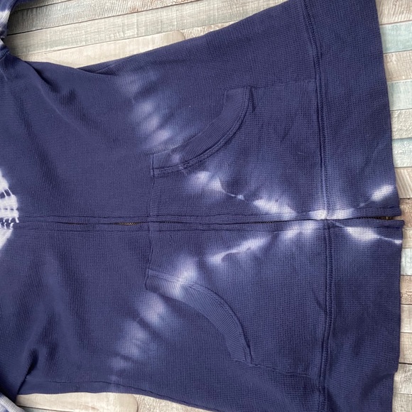 Urban X Tie Dye Sweatshirt Zippered Hooded XL - Picture 14 of 14